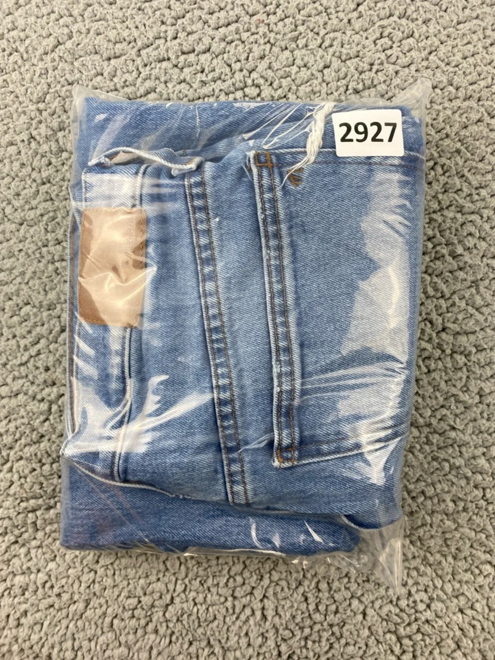 Madewell The Perfect Vintage Wide-leg Raw Hem Slouchy Crop Jean | Size: 28 - Picture 16 of 16